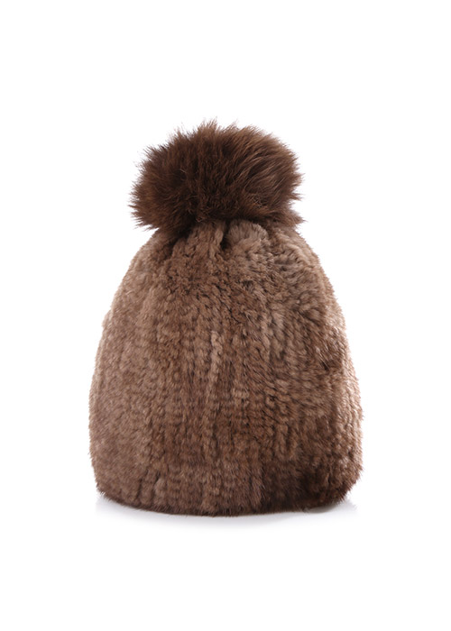 Mink hat [Brown]