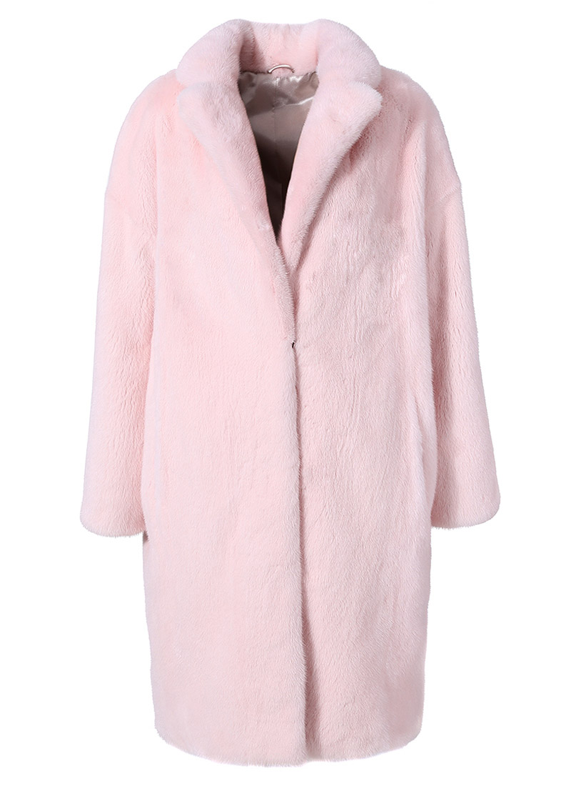 Mink double collar boxy coat  [2/8~2/12 open] 정상가: 8,580,000 할인가: 1,900,000