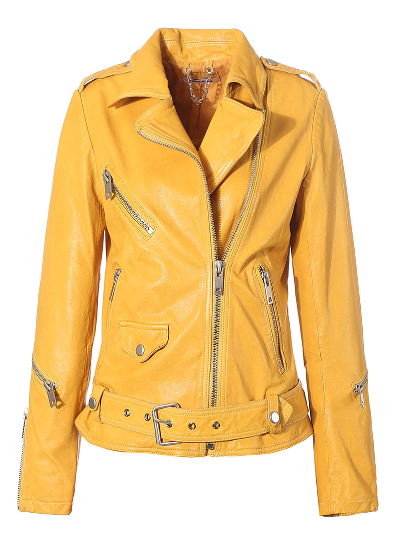 Vivid rider jacket [Yellow]