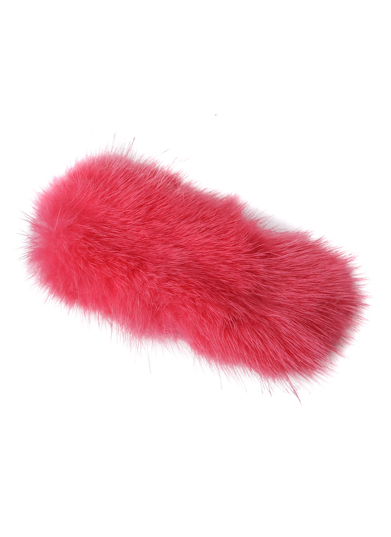 Mink hairpin [Coral pink]