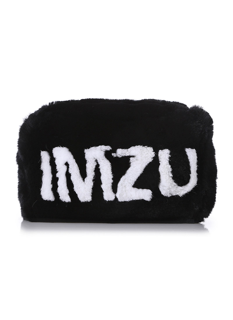 Mini fur bag - IMZU [Black]
