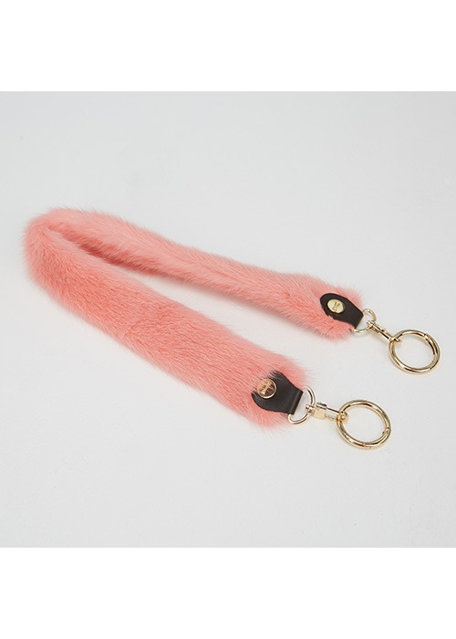 Mink strap [Coral pink]