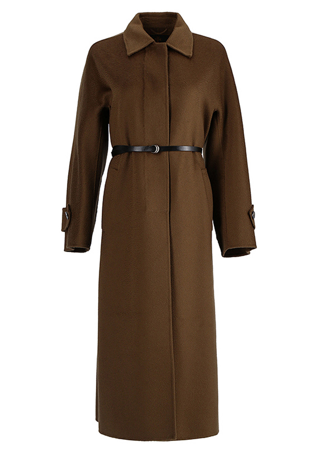 K Cashmere coat [Khaki]