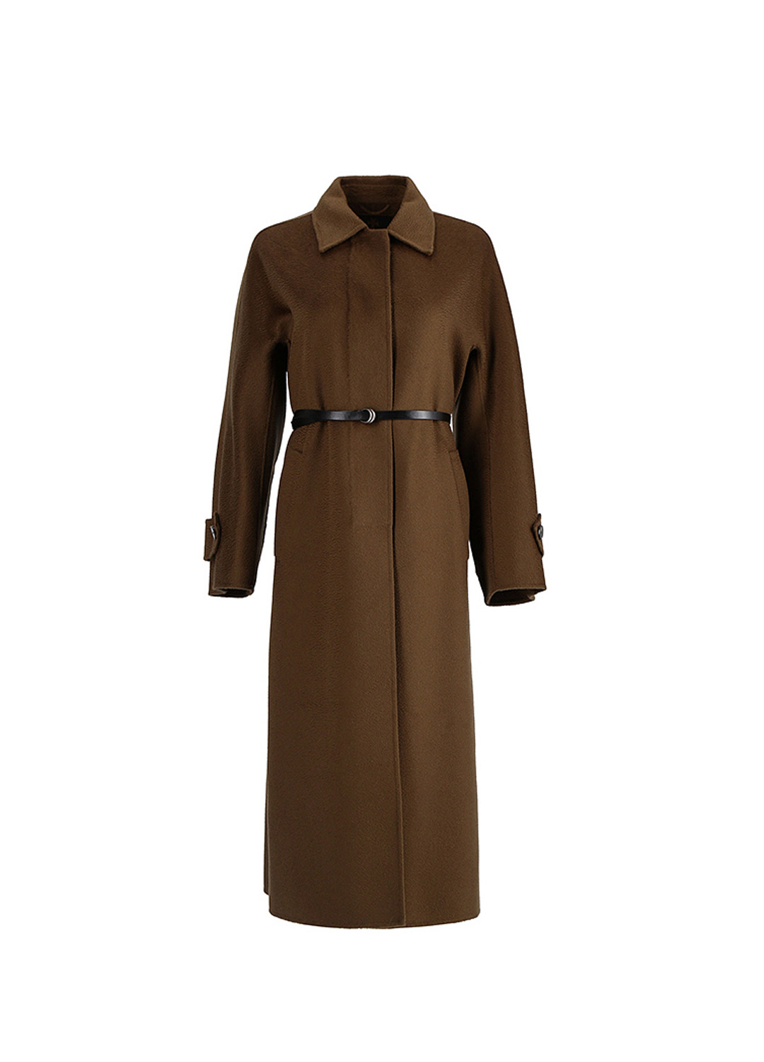 K Cashmere coat [Khaki]
