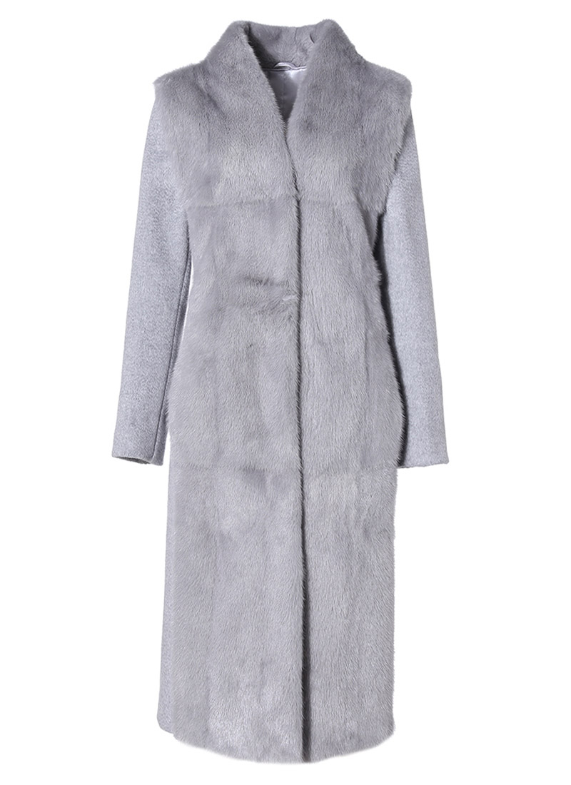 (B급상품) Mink wool two-way coat [2/8~2/12 open] 정상가: 4,250,000 할인가: 890,000