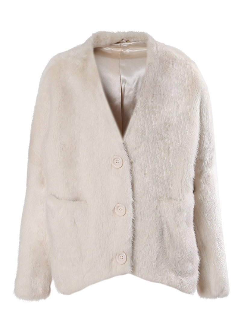 Vivid mink coat [Pearl]