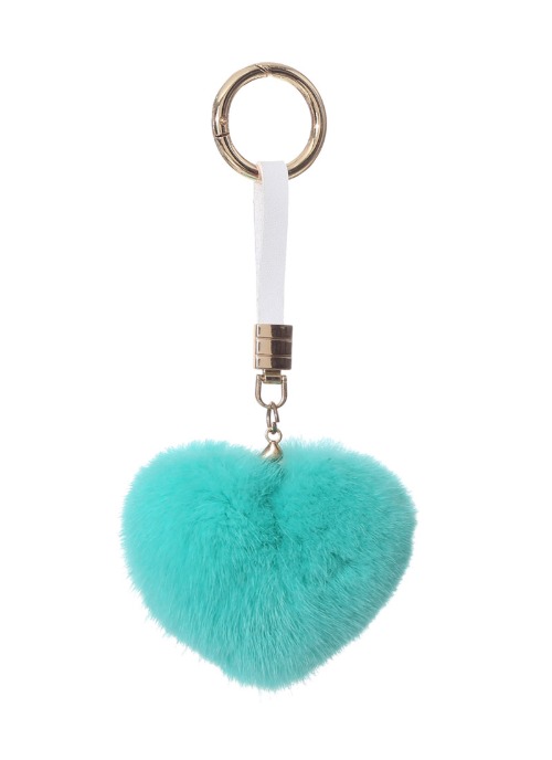 Mink cutie key ring [Emerald]