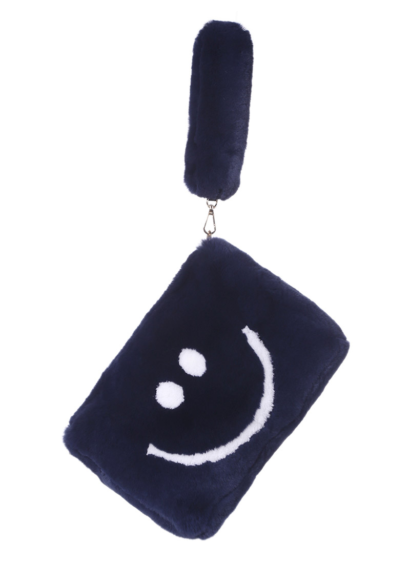Smile clutch [Navy]