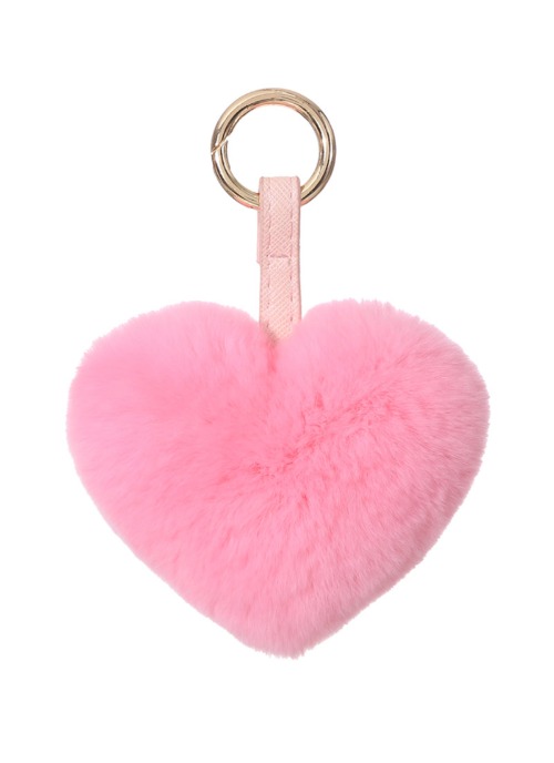 Rex heart key ring [Pink]