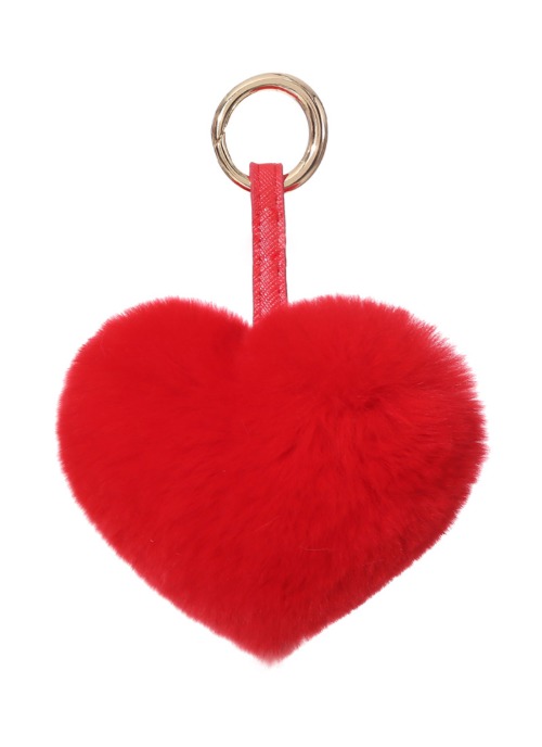 Rex heart key ring [Red]