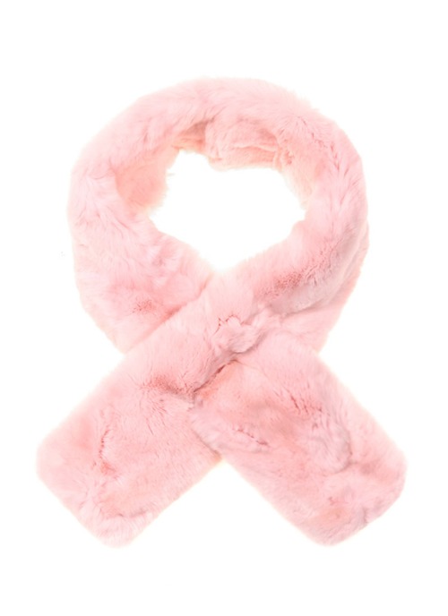 Fur scarf [Baby pink]
