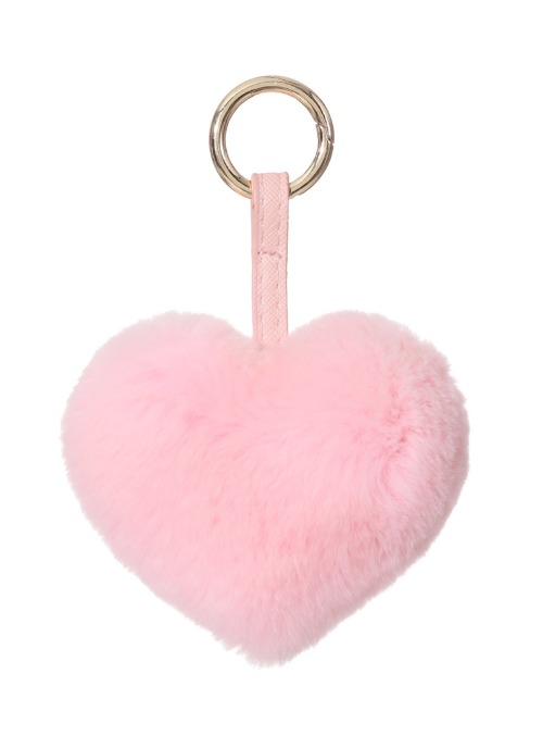 Rex heart key ring [Baby pink]