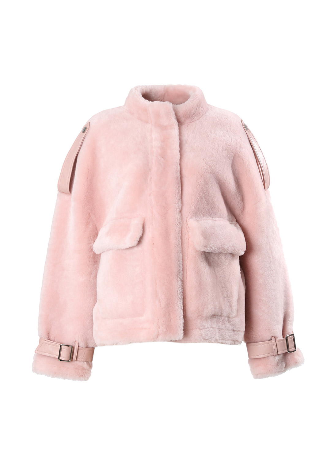 Lovely lamb coat [Baby pink]